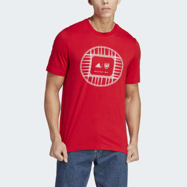 Arsenal Graphic T-skjorte Rød