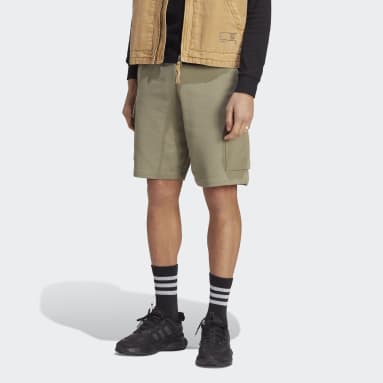 Shorts Moletinho Essentials Cargo Verde Homem Sportswear