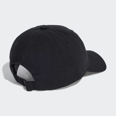 Originals Black Adicolor Classics Trefoil Stonewashed Baseball Cap
