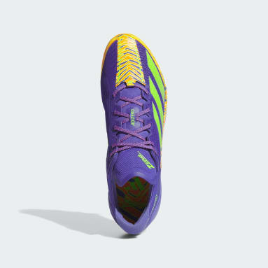 Purple and gold mens tennis shoes best sale
