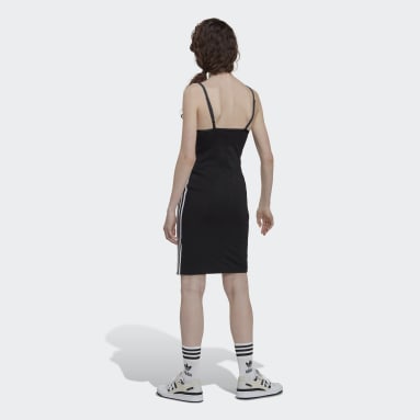 Frauen Originals Always Original Laced Strap Kleid Schwarz
