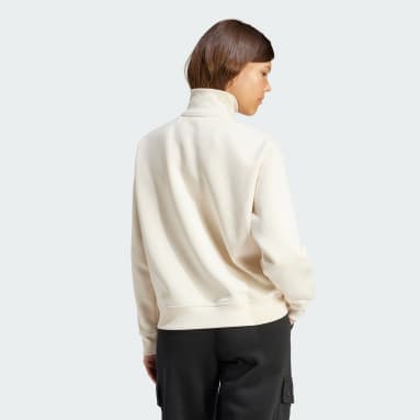 Ženy Originals béžová Mikina Essentials 1/2 Zip