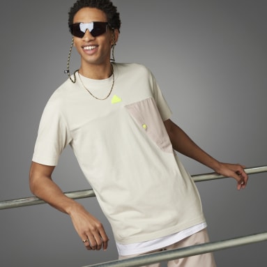 Lift Your Mind T-skjorte Beige