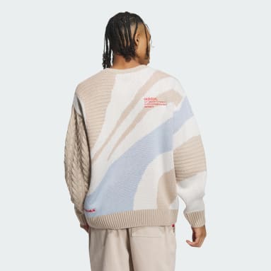 남성 Lifestyle Beige WS SWEATER M