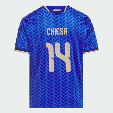 Italy 26 Home Chiesa Kids Jersey