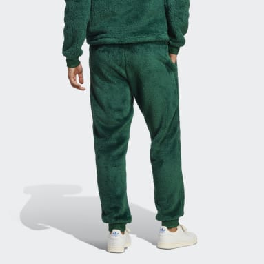 Men Originals Green Essentials+ Fluffy Fleece Sweat Pants