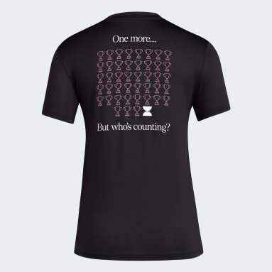 Women's Lifestyle Black Messi 44th Trophy Tee