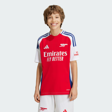 เสื้อฟุตบอลชุดเหย้า Arsenal 24/25 สำหรับเด็ก