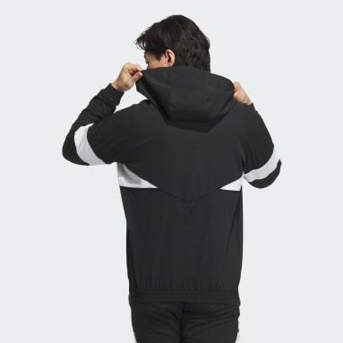 트위스트위브 긴팔 트랙 후드 풀오버
