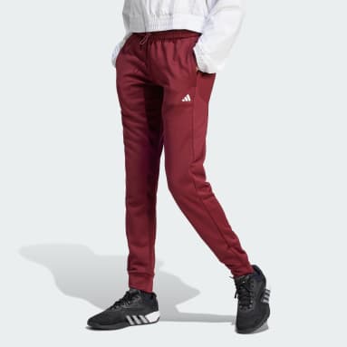 Burgundy Joggers adidas UK