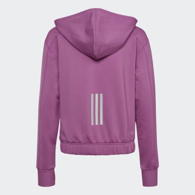 Chaqueta con capucha COLD.RDY Sport Icons Training Loose Violeta Niña Gimnasio Y Entrenamiento