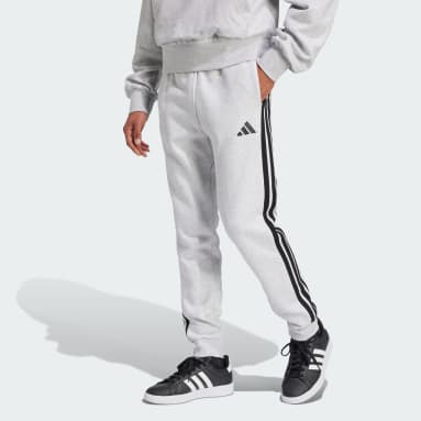Essentials 3-Stripes Fleece Pants