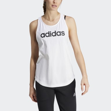 Γυναίκες Sportswear Λευκό LOUNGEWEAR Essentials Loose Logo Tank Top