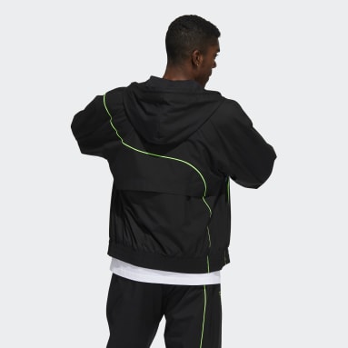 Men Basketball Black Trae Windbreaker