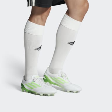 Fodbold Hvid X Speedportal 99 Leather.1 Firm Ground støvler
