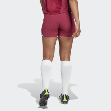 Frauen Fußball Spanien Tiro 23 Pro Shorts Weinrot