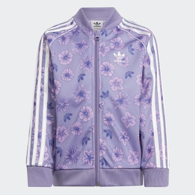 Deti Originals fialová Tepláková súprava Floral