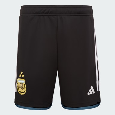Shorts Titular Argentina 22 Negro Hombre Fútbol