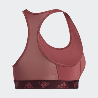 Top Deportivo Don't Rest Alphaskin Badge of Sport Rojo Mujer Training