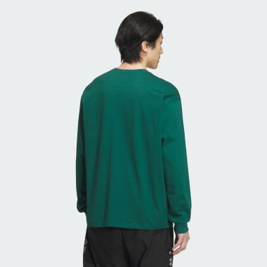 エッセンシャルズ プラス ルーズフィット スモールロゴ 長袖Tシャツ