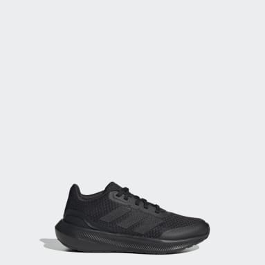 Zapatillas Run Falcon 3 con Cordones Negro Niño Sportswear