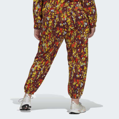 Pantaloni da allenamento adidas by Stella McCartney Printed (Curvy) Bianco Donna adidas by Stella McCartney