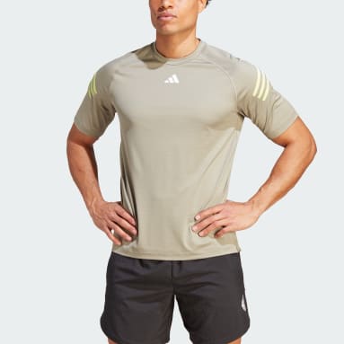 T-shirt Train Icons 3-Stripes Training vert Hommes Entraînement
