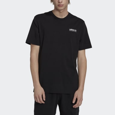 T-shirt adidas Adventure Mountain Back Noir Hommes Originals