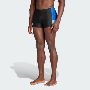 Boxer da nuoto Colorblock Nero Uomo Nuoto