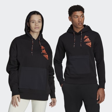 Sportswear Essentials BrandLove Fleece Hoodie – Genderneutral Schwarz