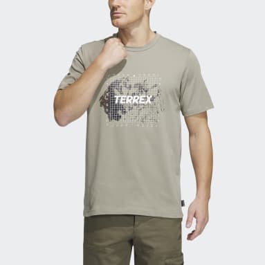 T-shirt Short Sleeve Graphic Verde Uomo TERREX