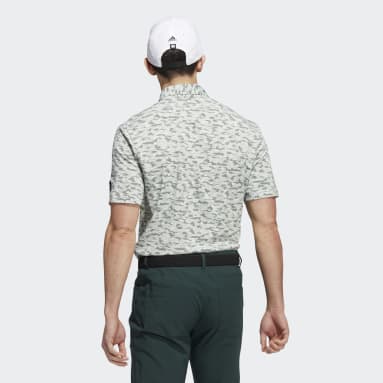 Männer Golf Go-To Camo-Print Poloshirt Grün