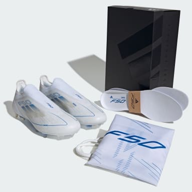 Botas de Futebol sem Atacadores F50 Elite – Piso firme