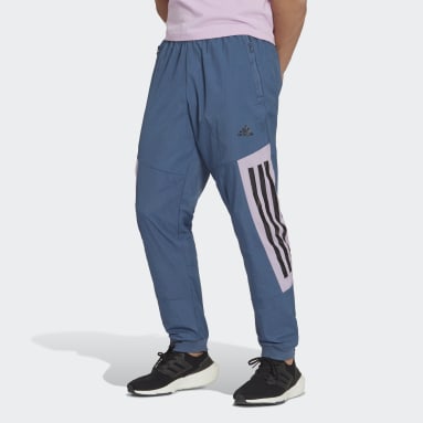 Muži Sportswear modrá Kalhoty Future Icons 3-Stripes Woven