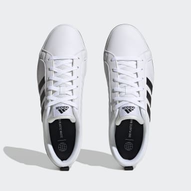Chaussure VS Pace 2.0 3-Stripes Branding Nubuck synthétique Blanc Sportswear