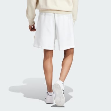 Men's Sportswear White Lounge Fleece Shorts