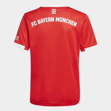 Jersey de Local FC Bayern 22/23 Rojo Niño Fútbol