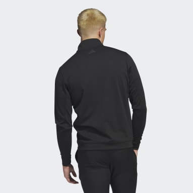Men Golf Black Elevated Golf Sweatshirt