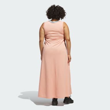 Tiro Cut 3-Stripes Soft Mesh Long Dress (Plus Size)