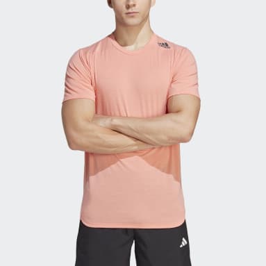 Mænd Fitness Og Træning Orange Designed for Training T-shirt