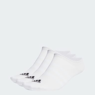 Socquettes invisibles fines et légères (3 paires) blanc Entraînement