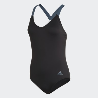 Frauen Schwimmen adidas SH3.RO 4Vera Badeanzug Schwarz