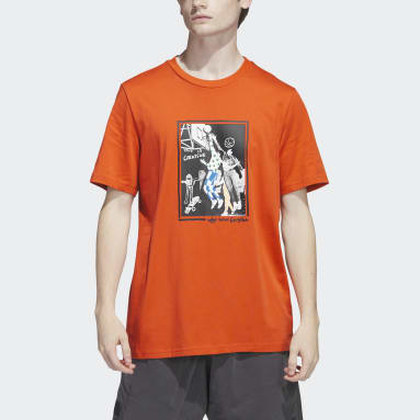 Polera Shmoofoil Estampada Rojo Hombre Originals