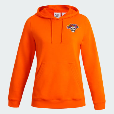 Sudaderas Originals Naranja Mujer adidas MX