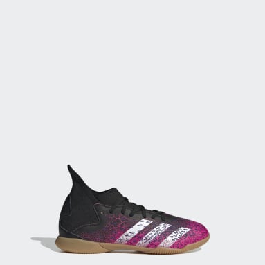 Boys Football Black Predator Freak.3 Indoor Boots