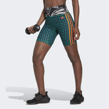 Frauen Fitness & Training FARM Rio kurze Leggings Grün