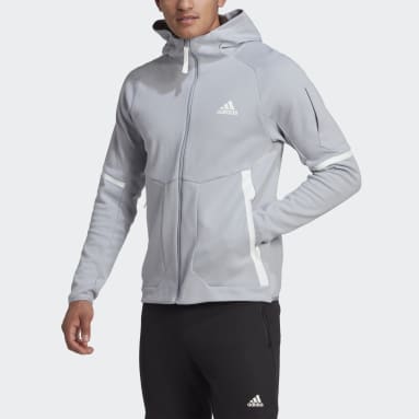 Men Sportswear Grey Designed for Gameday Full-Zip Jacket