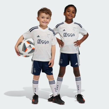 Ajax Amsterdam 23/24 Bortedrakt, mini Hvit