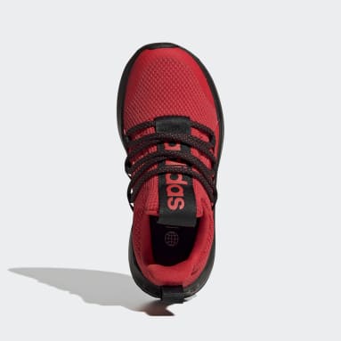 Kinder Sportswear Lite Racer Adapt 4.0 Lifestyle Running Slip-On Lace Schuh Rot