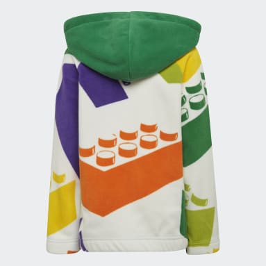 Kids Sportswear Green adidas x Classic LEGO® Winter Polar Fleece Hooded Track Top